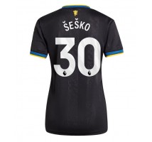 Manchester United Benjamin Sesko #30 Koszulka Trzecia damskie 2025-26 Krótki Rękaw